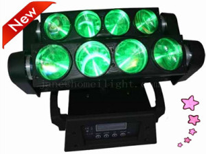 180W LED Spider Moving Head Light with 8 PCS Beam Lamps