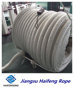 Double-Layer Stranded Fiber Ropes Mooring Rope for Mixed Batch Offshore Operation